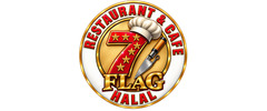 7 Flag Restaurant & Cafe Logo