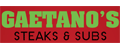 Gaetano's Steak Subs and Pizza Logo