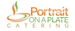 Portrait on a Plate Catering Logo