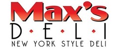 Max's Deli Cafe Logo