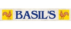 Basil's Chicken & Ribs logo