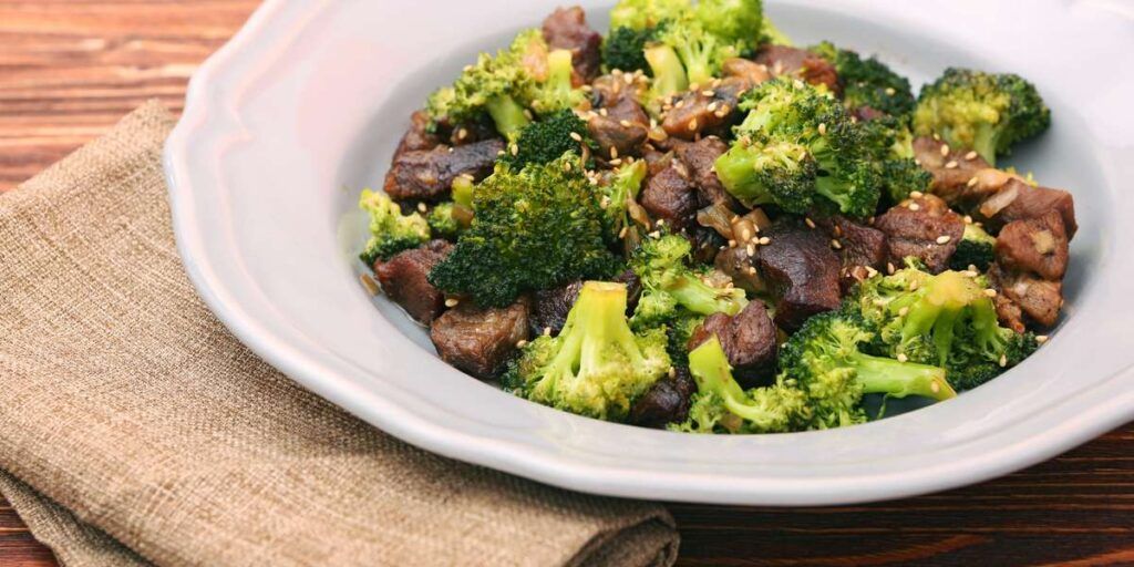 beef and broccoli from the panda brothers