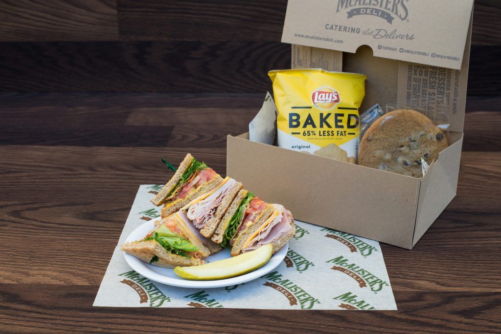 McAlister's Deli Club Sandwich Box