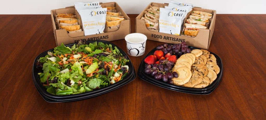Whether you want a filling breakfast or lunch platter, it’s easy to find delicious catering options from Cosi.
