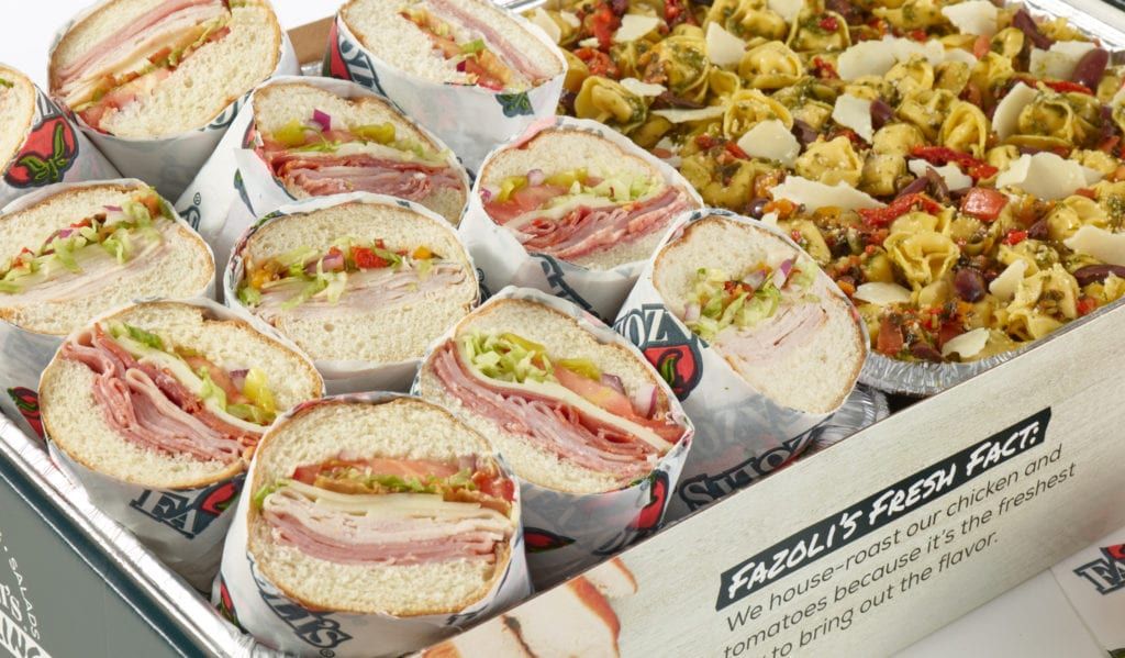 Check out Fazoli's catering menu, where you'll find dishes for vegetarians and meat eaters alike. 