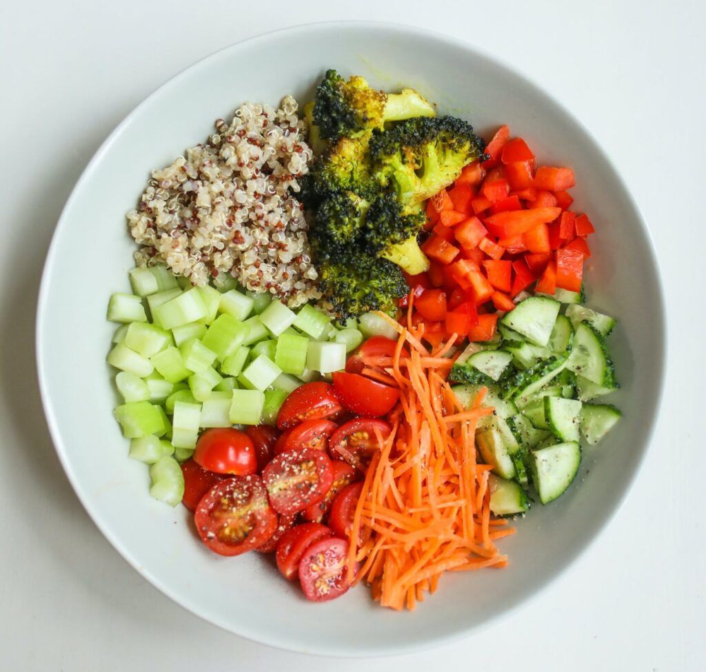 salad grain bowl