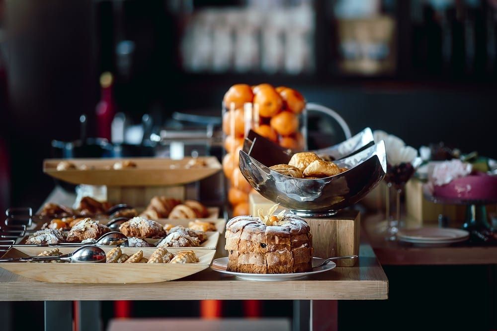 Bargain breakfast platters