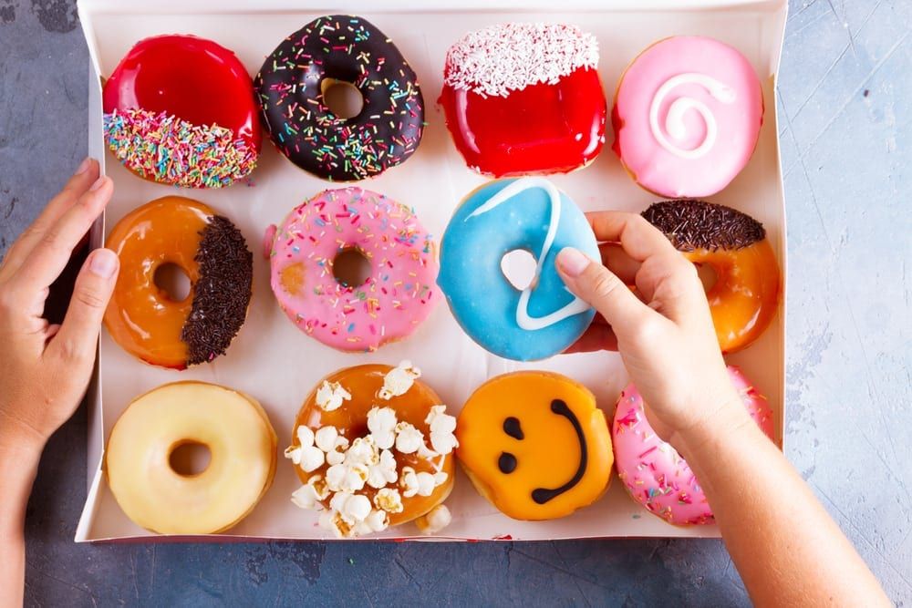 Doughnuts and coffee beers 