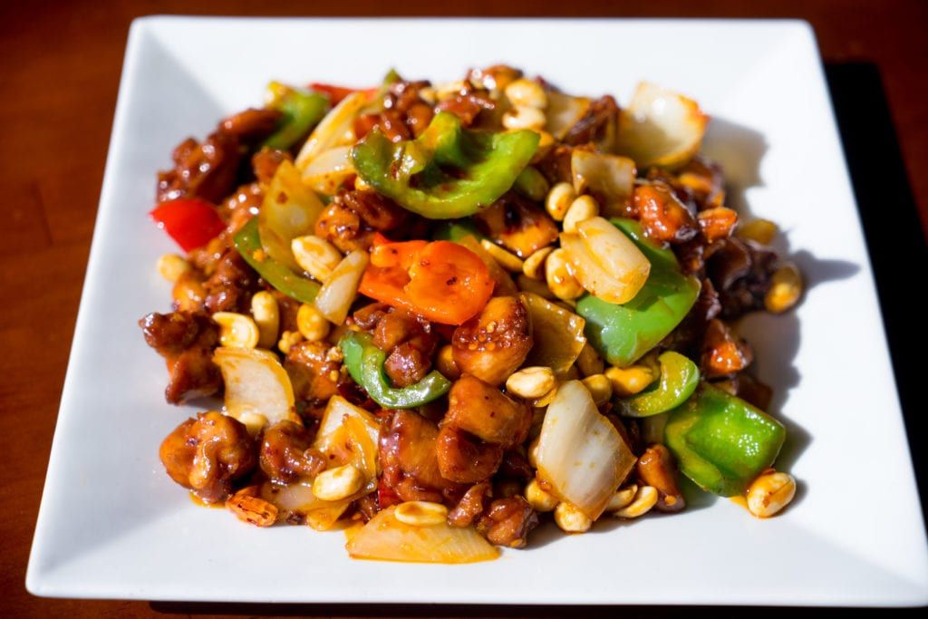 Chinese catering ideas like kung pao chicken are not only affordable but tasty. 