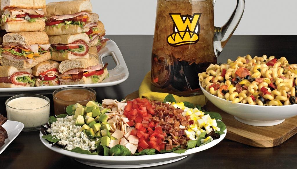 Which Wich turns out some of the best sandwich catering spreads you'll find in Detroit.