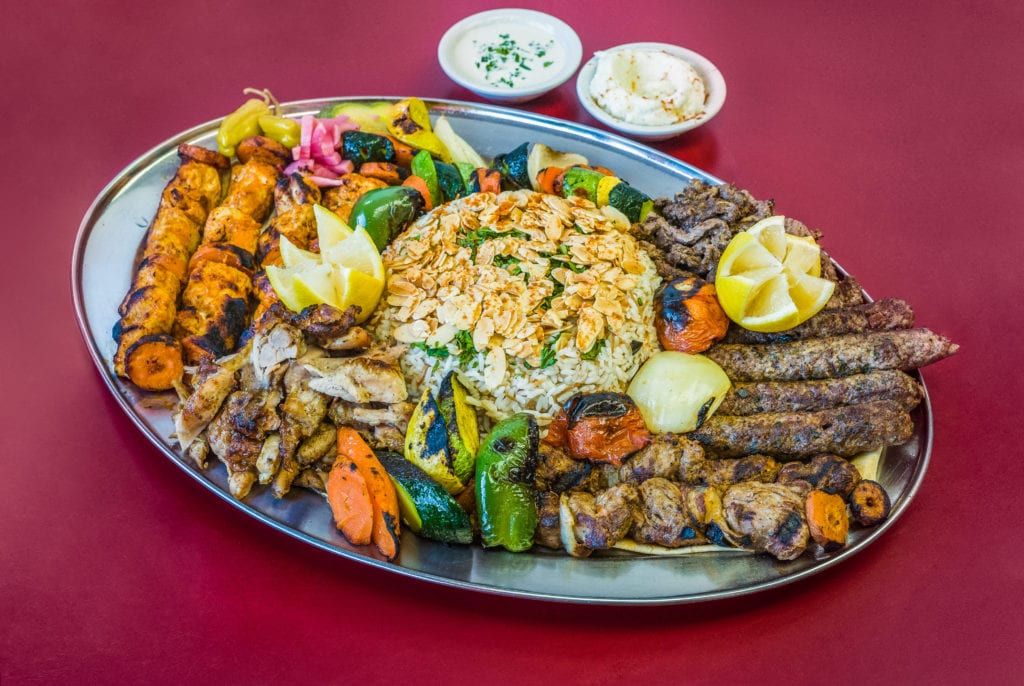 Boostan Cafe delivers some of the best Mediterranean catering options we've tasted in Detroit.