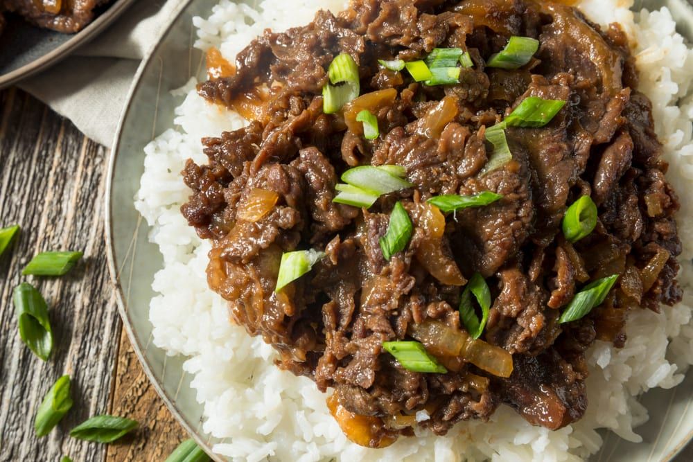 If you need catering ideas for your next meeting, try this traditional Korean food menu item, bulgogi.