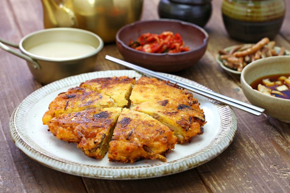 From coast to coast, you'll find Korean restaurants catering their own versions of this classic dish, kimchi pancakes.