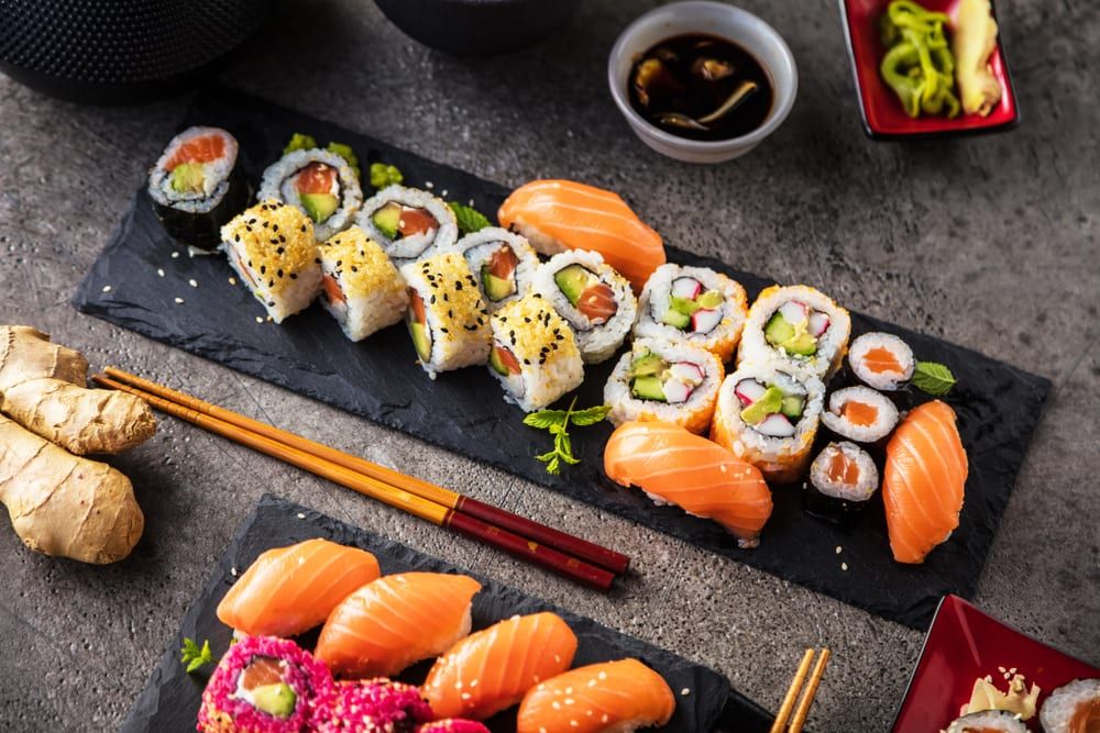 Maki rolls are a great option if you're planning to order sushi catering for your office.