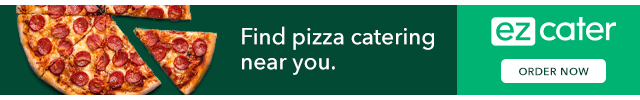 Find pizza catering in your area