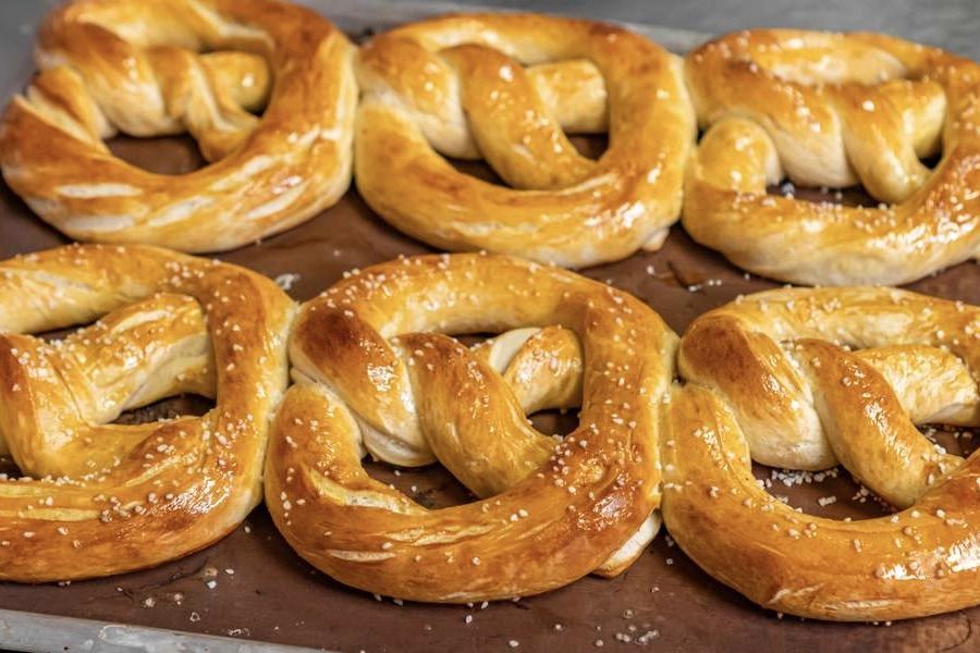 Classic soft pretzels from Ben's Soft Pretzels.