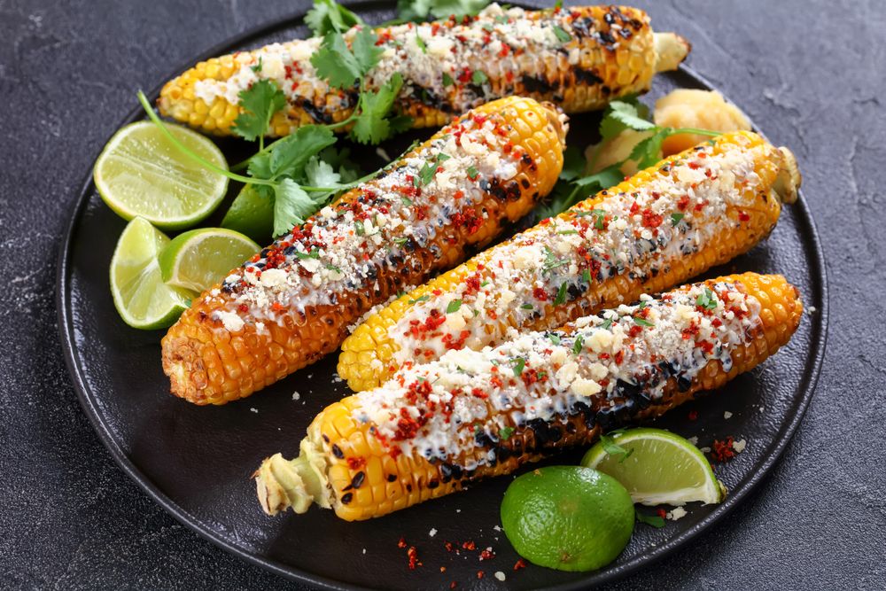 grilled corn