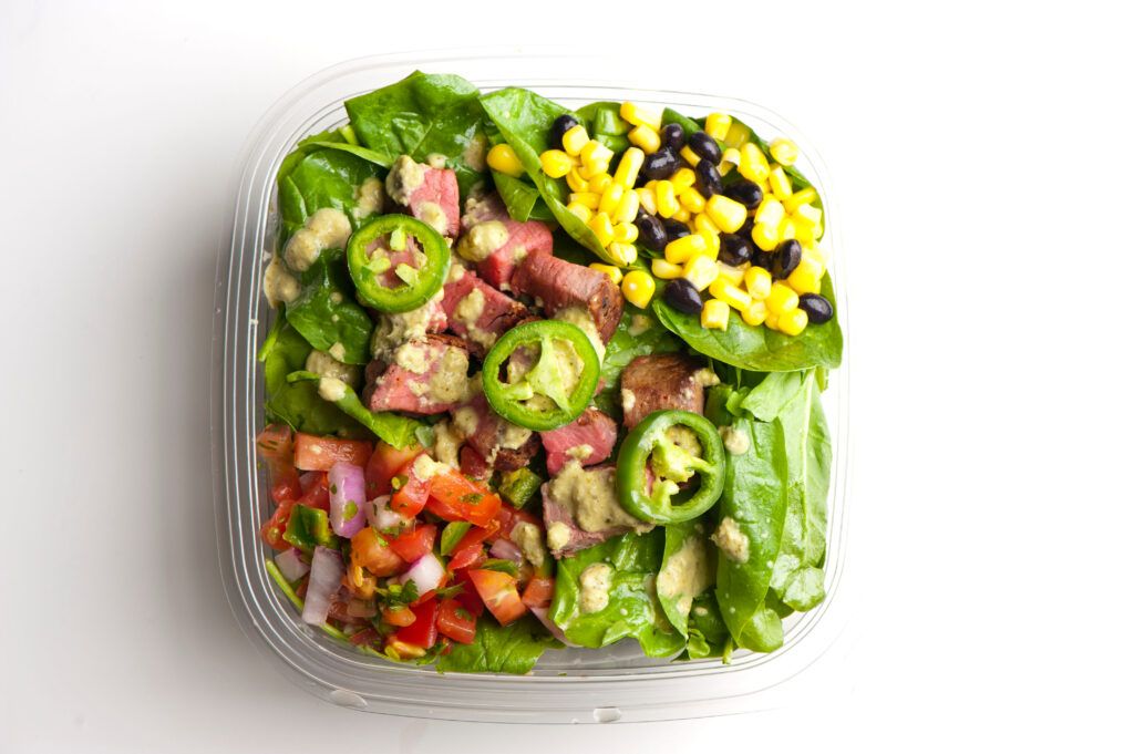 catered southwest salad