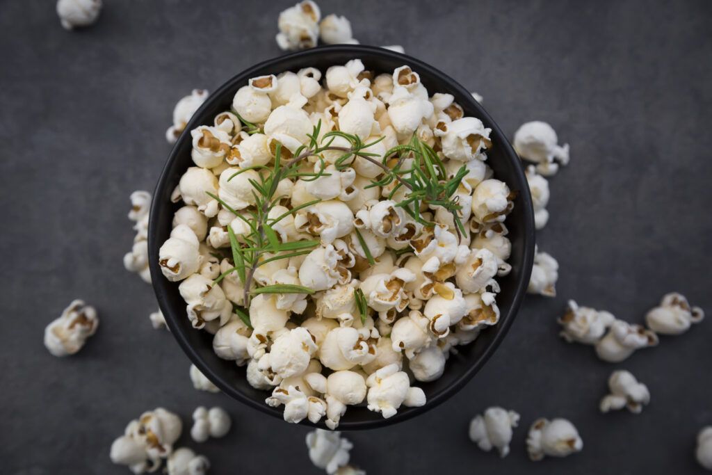 popcorn with thyme