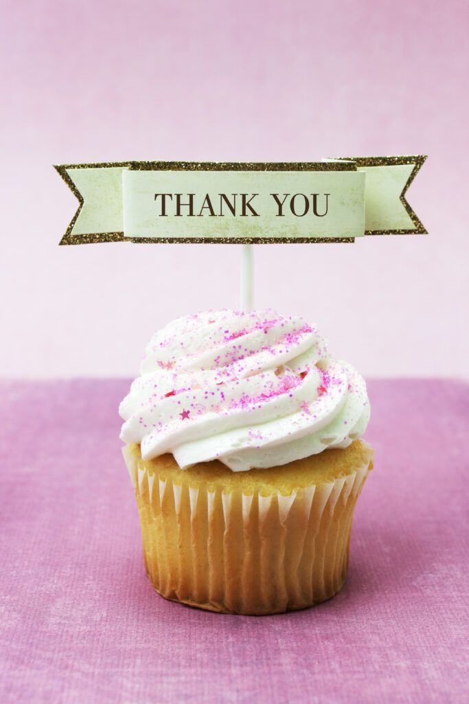 thank you cupcake