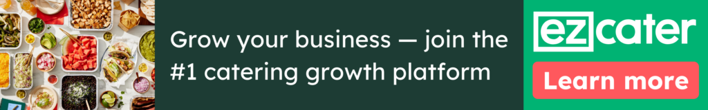 Grow your business, join the #1 catering growth platform. Learn more.