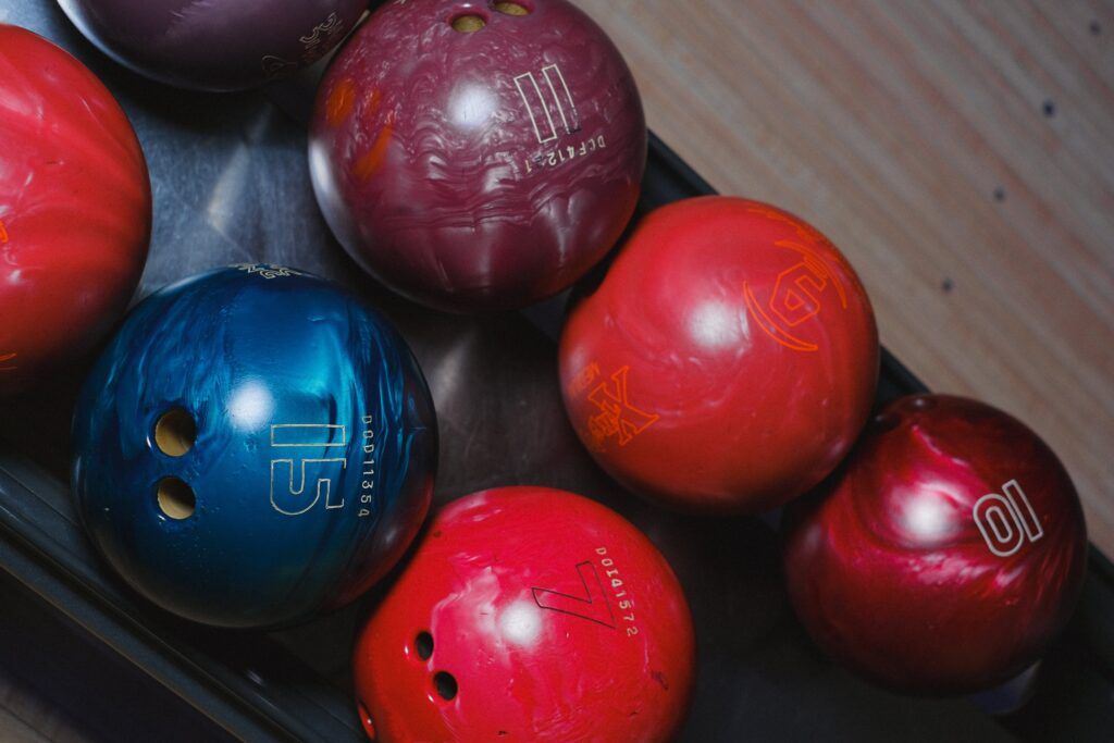 bowling balls