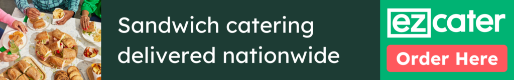 Sandwich catering delivered nationwide. Order here.
