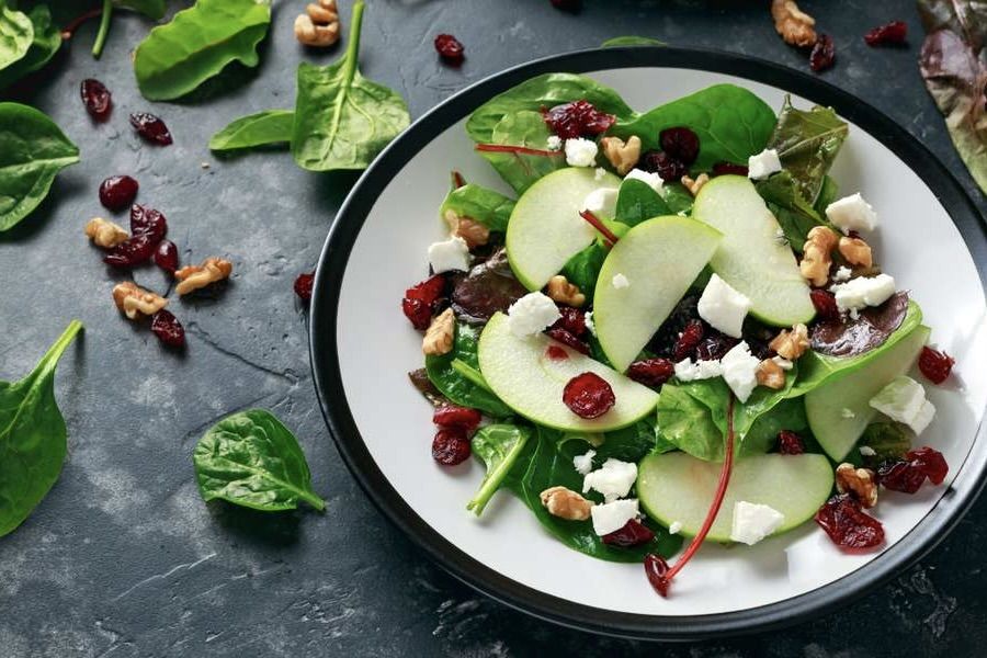 A salad from Mrs. Winston's L.A.'s Best Salad Bar.