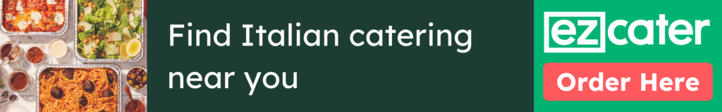 Find Italian catering near you. Order here.