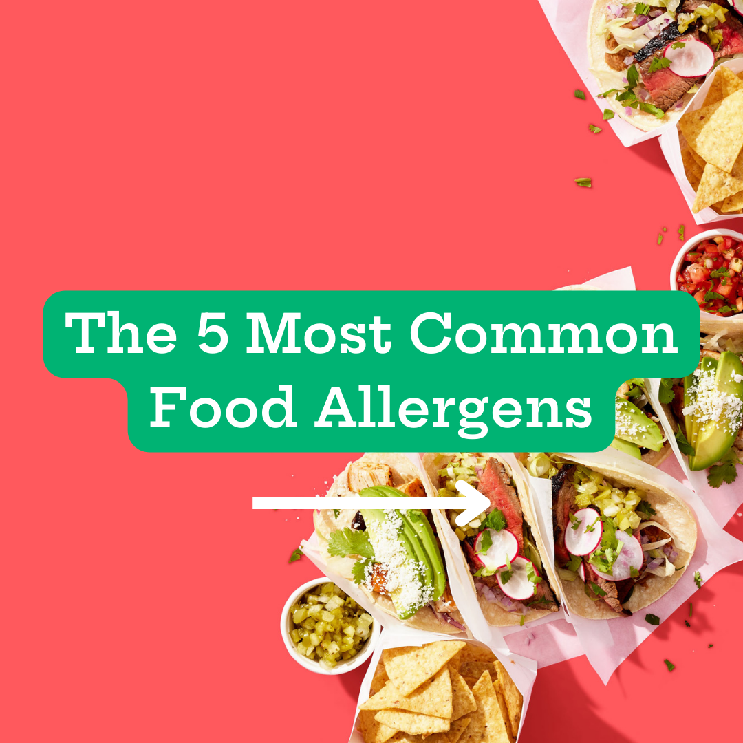 The 5 Most Common Food Allergens
