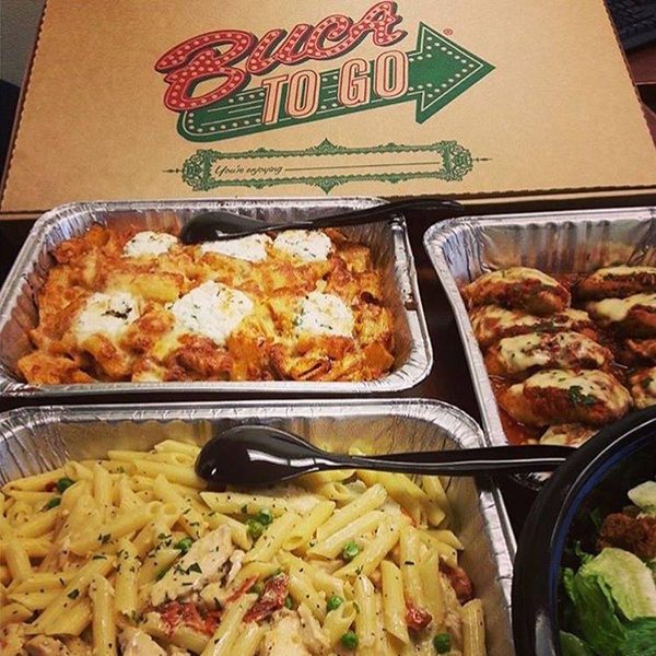 Buca di Beppo Catering Trays