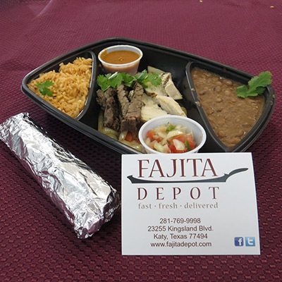 Fajita Depot Houston Box Lunch