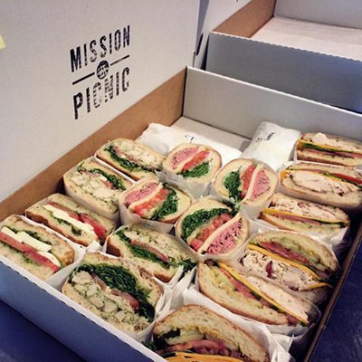 Mission Picnic Box Lunch San Francisco