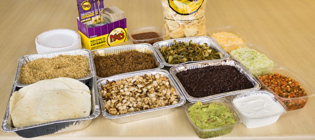 Moe's Southwest Grill Catering Fajita Bar