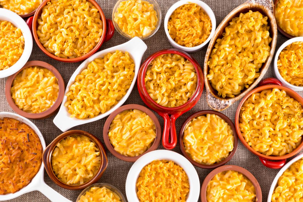 Macaroni and cheese can be a side or main dish