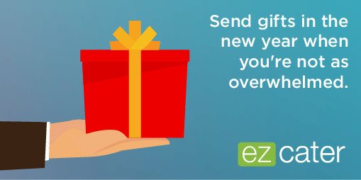 Send gifts in the New Year to be more productive in the holiday season