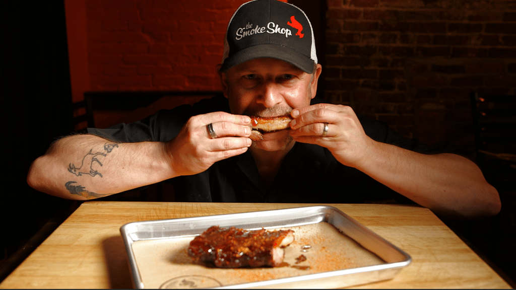 The Smoke Shop pitmaster Andy Husbands offers a catering menu as flawless as his barbecue.