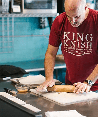 Chef Ramni Levy of King Knish is taking the Bay Area by storm—one customer at a time.