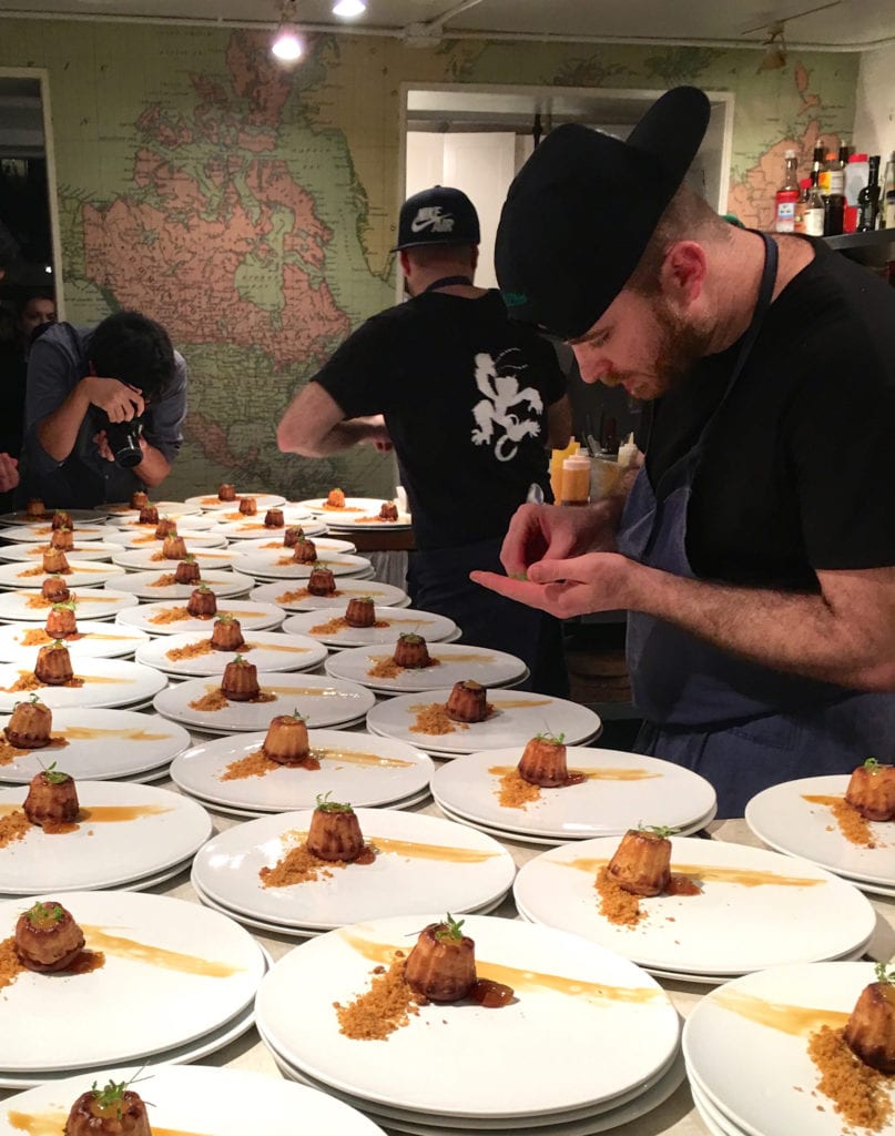 Chefs Sean and Colin Kleeman, representing the restaurant Shōjō, cook a Chinese feast at the legendary James Beard House to ring in the Lunar New Year. 